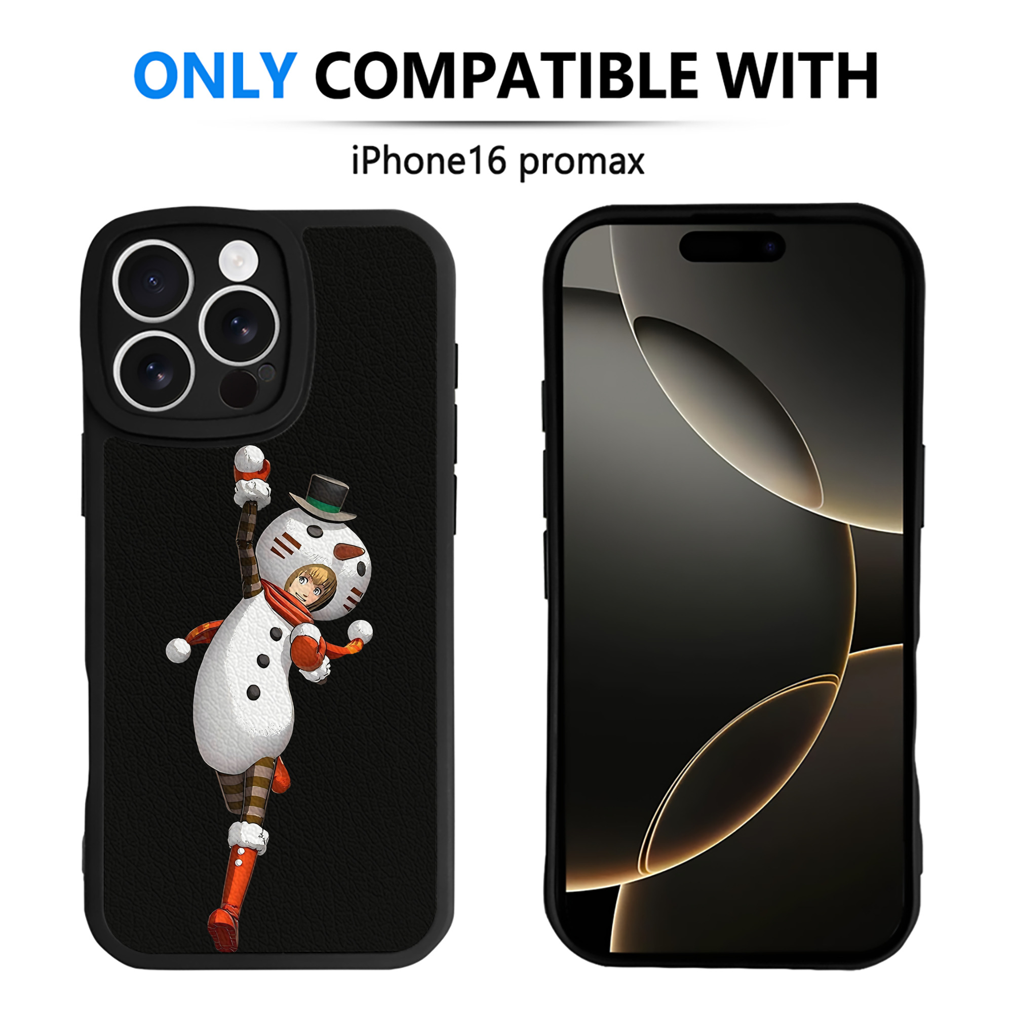 （画像用） 進撃の巨人 アルミン·アルレルト Attack on Titan Armin Arlert 【iPhone 16シリーズ対応】シリコンスマホケース（レザー調） 材質：シリコン